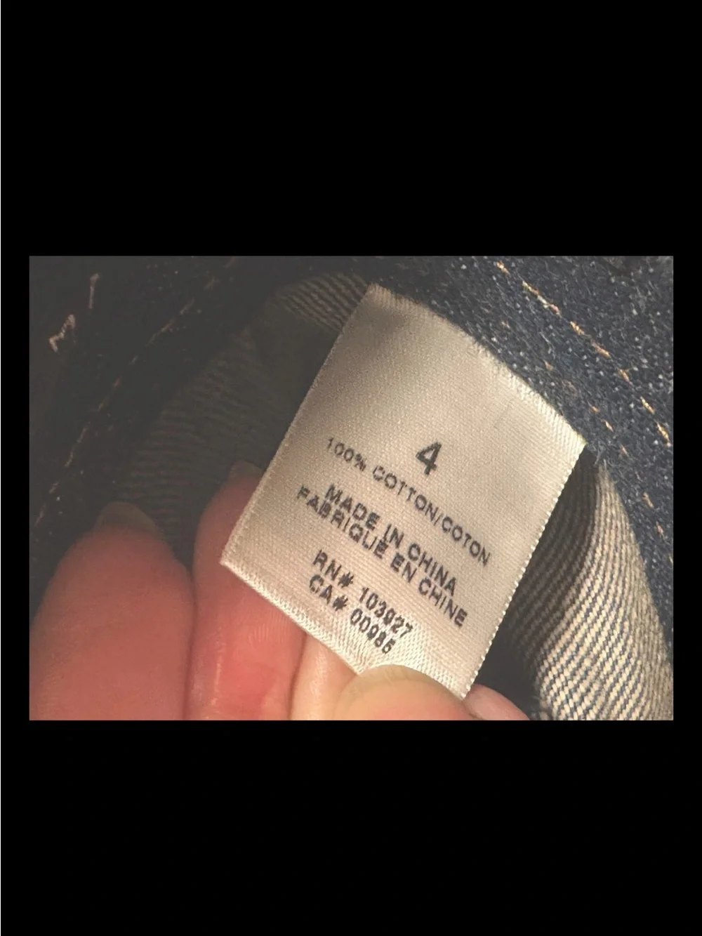 NWT Marc Jacobs Two-Tone Blue Denim Jeans Mod Button Pocket Retro Deadstock Y2K